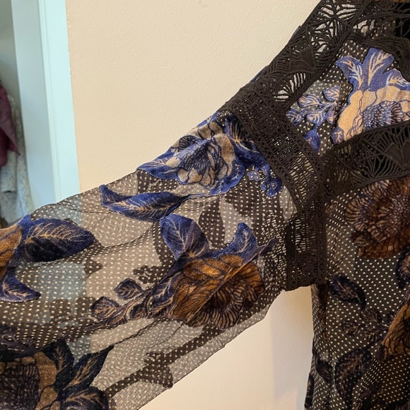 Anthropologie Blouse by Daniel Rainn Size XS Petite - Picture 8 of 11